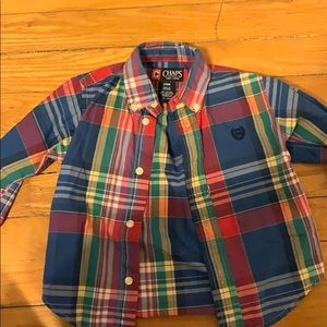 Kids chaps button up